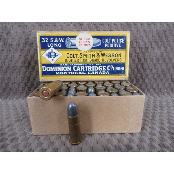Collector Ammo - Dominion 32 S&W Long/Colt Police Positive