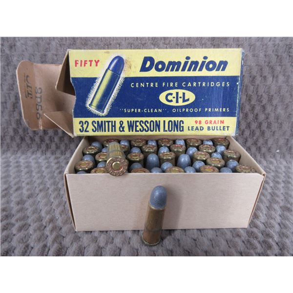Collector Ammo - Dominion 32 S&W Long