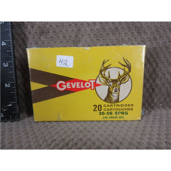 Collector Ammo - Gevelot 30-06 SPRG made in Canada