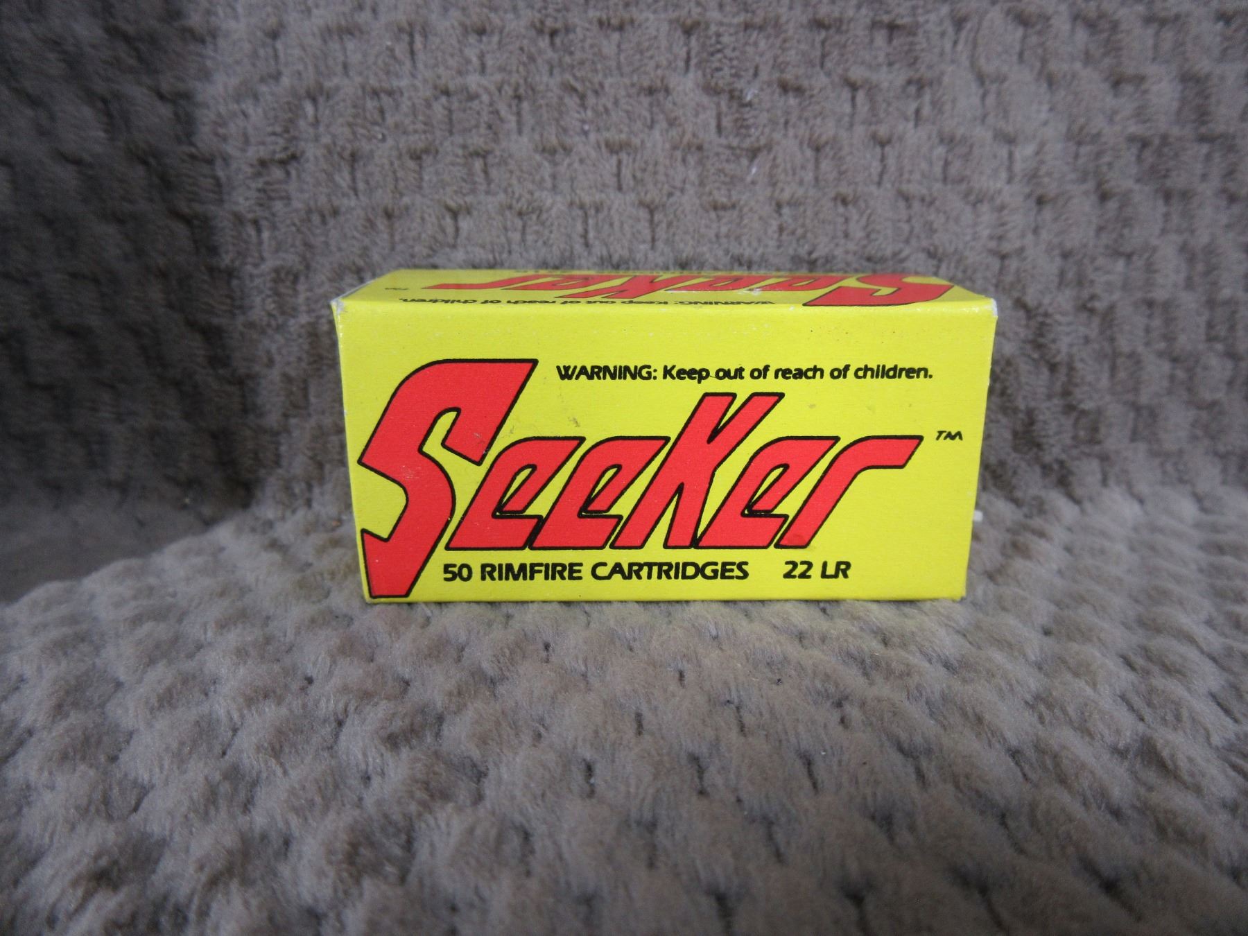 Collector Seeker 22 long rifle shells box of 50