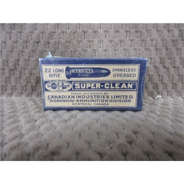 Collector Ammo - CIL Super-Clean 22 Long Rifle - Box of 50