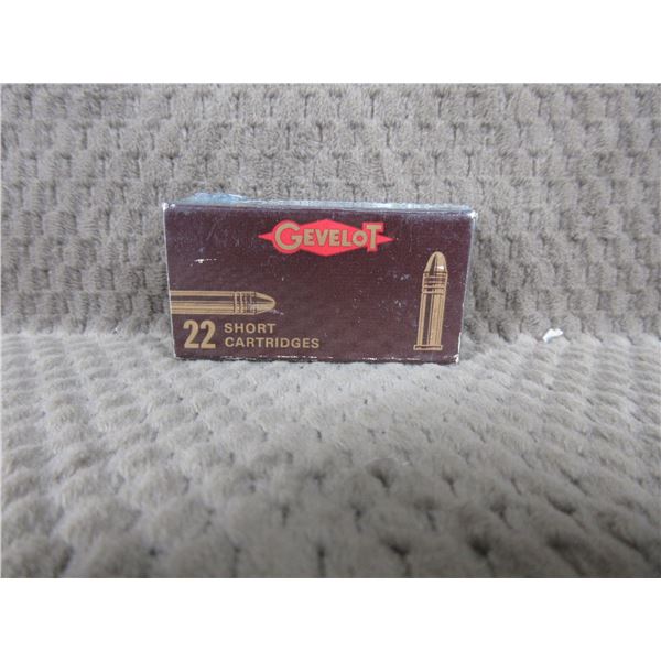 Collector Ammo - Gevelot 22 Short - Box of 50