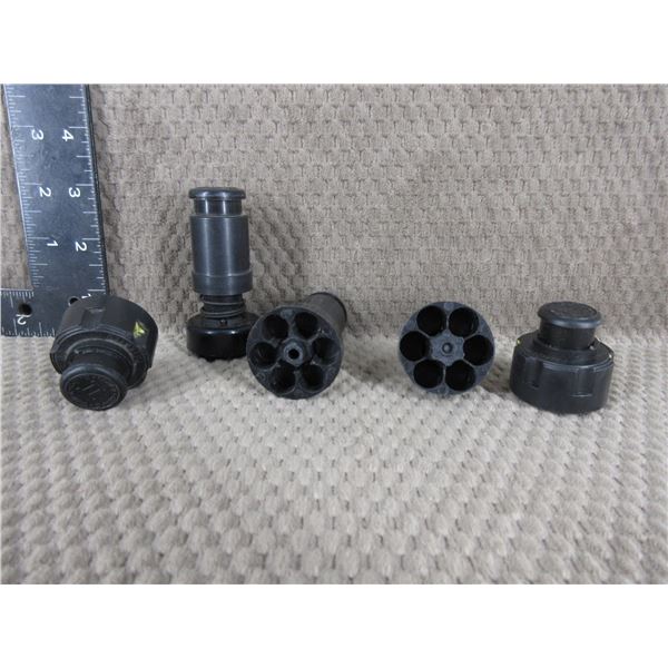 5 Speed Loaders - Appears to be 38 Special