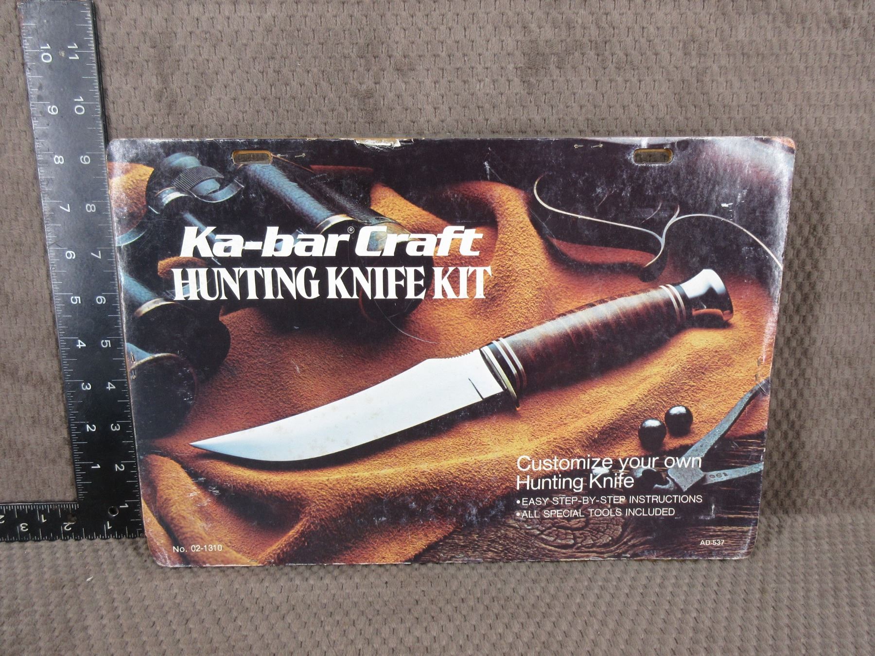 Kabar Craft Hunting Knife Kit