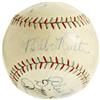 Image 1 : 1934 Babe Ruth & Dean Brothers Signed Baseball