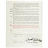 Image 1 : 1935 Vernon "Lefty" Gomez Signed Contract