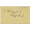 Image 1 : 1944 Chief Bender Signed Government Postcard