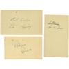 Image 4 : 1940's-50's Hall of Famers Signed Postcards