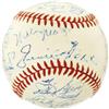 Image 1 : 1960's Hall of Famers Signed Baseball with Foxx