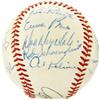 Image 2 : 1960's Hall of Famers Signed Baseball with Foxx
