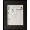 Image 1 : 1970 Roberto Clemente Signed Letterhead