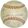 Image 1 : 1954 New York Yankees Team Signed Baseball