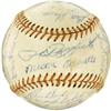 Image 1 : 1955 New York Yankees Team Signed Baseball