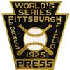 Image 1 : 1925 World Series Press Pin (Pittsburgh Pirates)