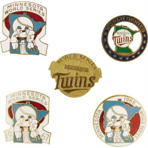 196591 World Series Press Pins Minnesota Twins