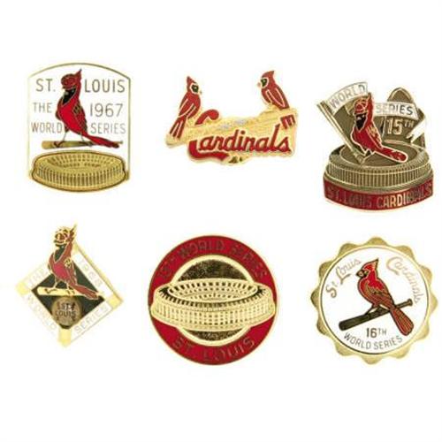 19672004 World Series Press Pins Cardinals