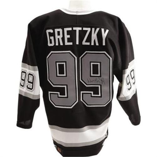 gretzky game worn jersey