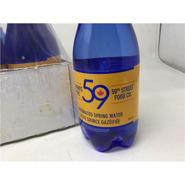 59th Carbonated Spring Water (12 x 355ml)