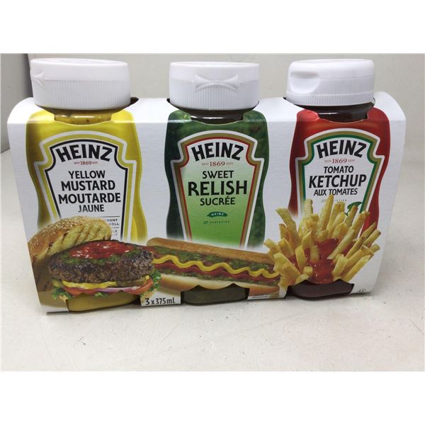 Lot of Heinz Condiments (3 x 375ml)