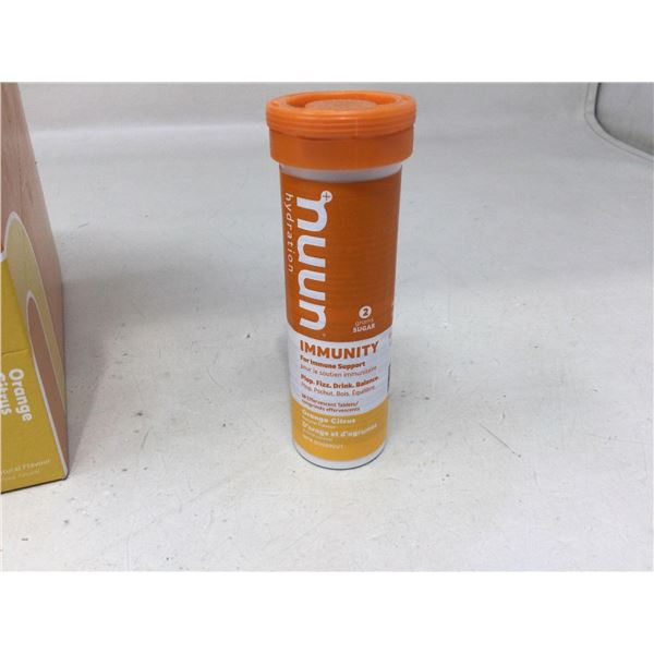 Nuun Hydration Immunity Tabs (8 x 10) Orange Citrus Natural Flavour