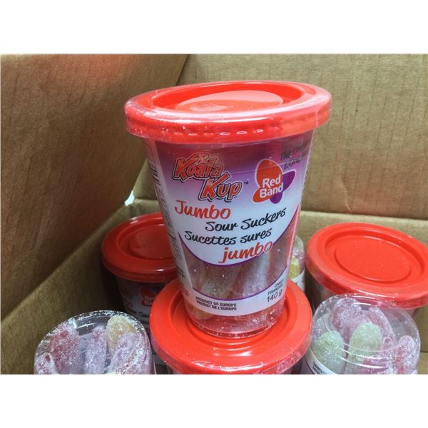 Koala Kup Jumbo Sour Suckers (12 x 140g)