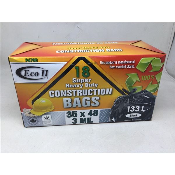 Eco II Super Heavy Duty Construction Bags