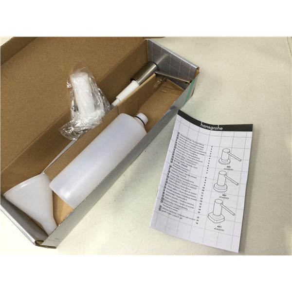 Hansgrohe sink Pump