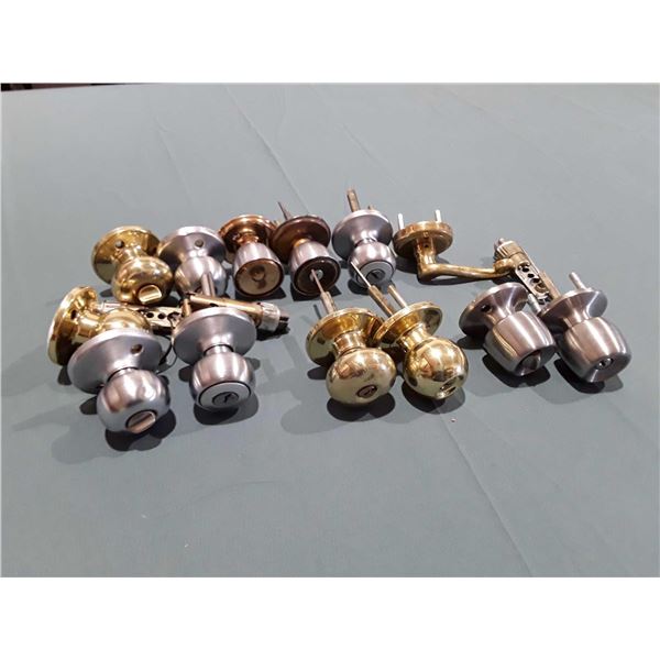 Lot of Assorted Door Knobs