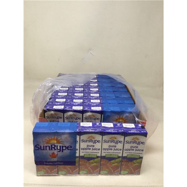 Case of SunRype Pure Apple Juice