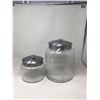 Image 1 : Glass Canisters with Lids