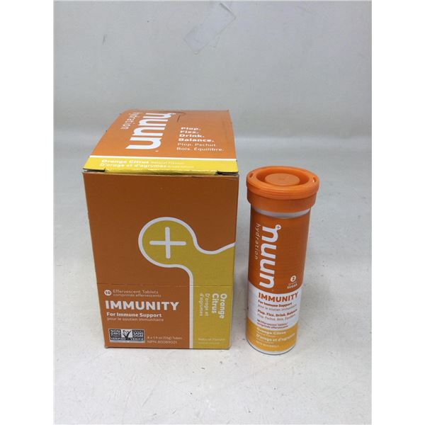 Nuun Immunity Tabs-Orange Citrus Flavour (8 x 10)