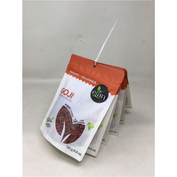 Elan Organic Goji Berries (6 x 140g)