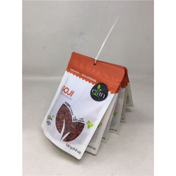 Elan Organic Goji Berries (6 x 140g)