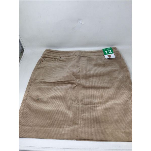 S.C & Co. Corduroy Skirt (12)