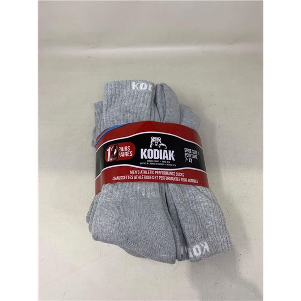 Kodiak Men's Athletic Performance Socks (size 7-13)