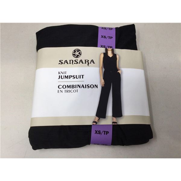 Sansara Knit Jumpsuit (XS) Charcoal