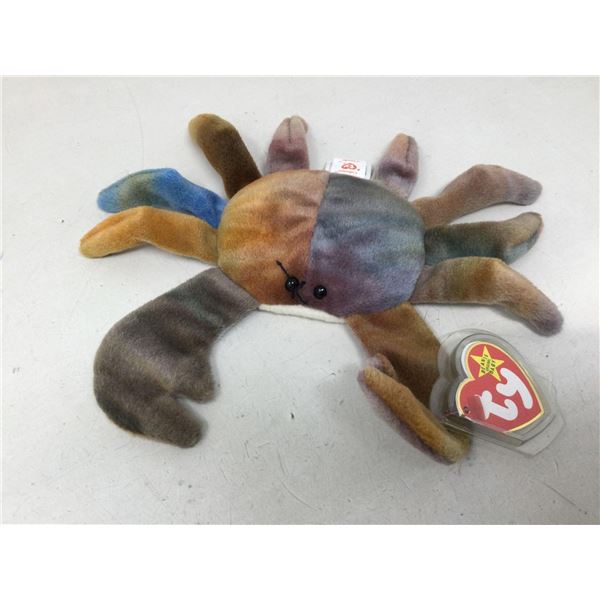 Ty Beanie- Claude the Crab