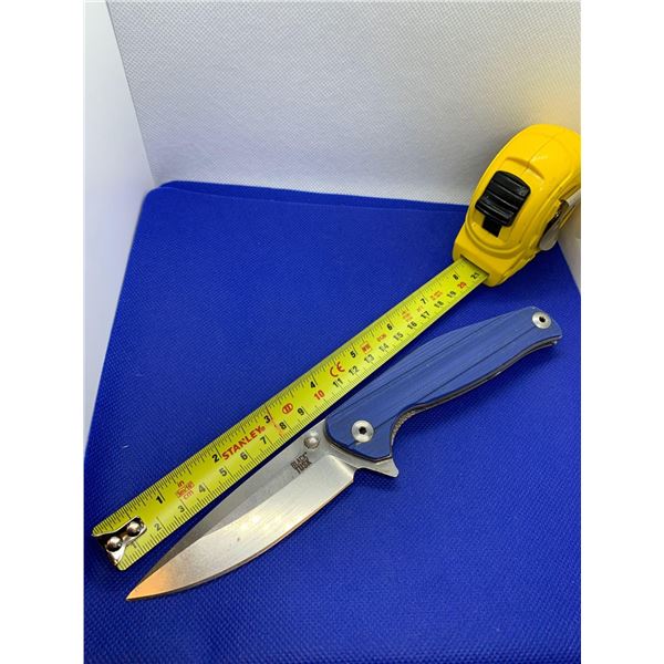 Black Tusk Folding Pocket Knife with Clip