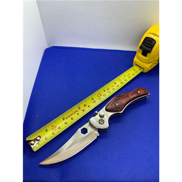 Voyage Folding Pocket Knife with Clip