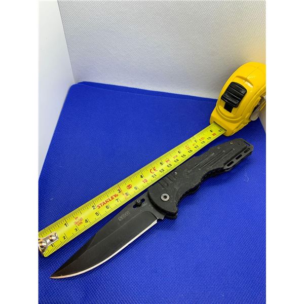 SOG Folding Pocket Knife with Clip.