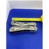 Image 1 : Stanley Folding Multi Tool Pocket Knife with Clip and Case Covering.
