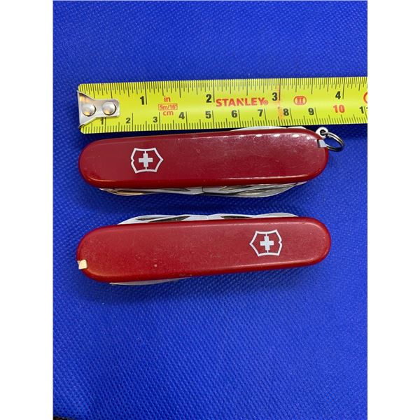 Lot of 2   Swiss Army Knives