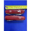 Image 1 : Lot of 2  Swiss Army Knives