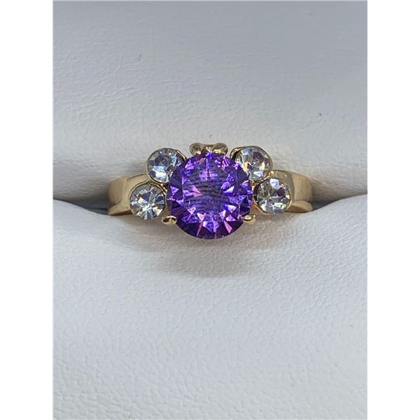 Ladies Anythest Style Multi Gemstone ring- Size 7