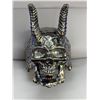 Image 1 : Bikers Skull with horns ring, size 10