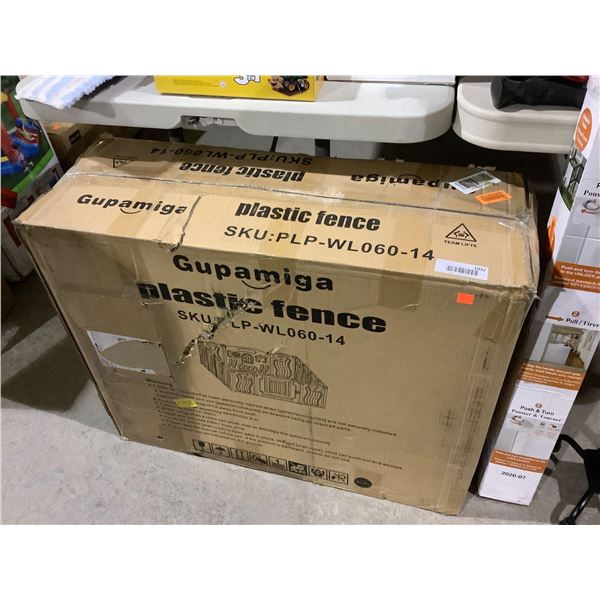 Gupamiga Plastic Fence Playpen (59in x 59in x 23.6in)