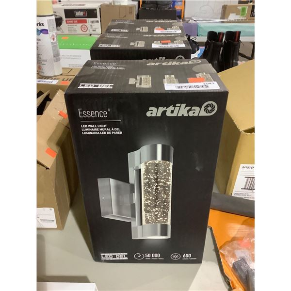 Artika Essence LED Wall Light (2.8in D x 11.3in H x 6.34in W)
