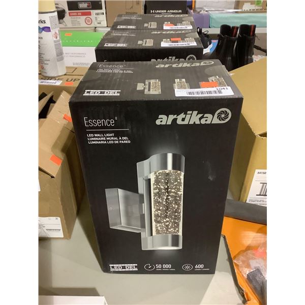 Artika Essence LED Wall Light (2.8in D x 11.3in H x 6.34in W)