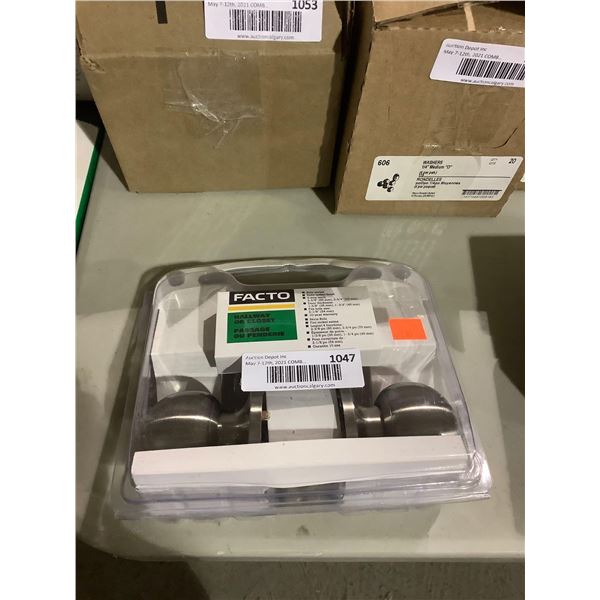 Facto Hallway/Closet Door Knob