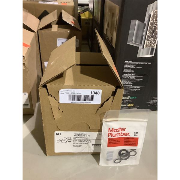 Case of ~20 Master Plumber O Ring Kits